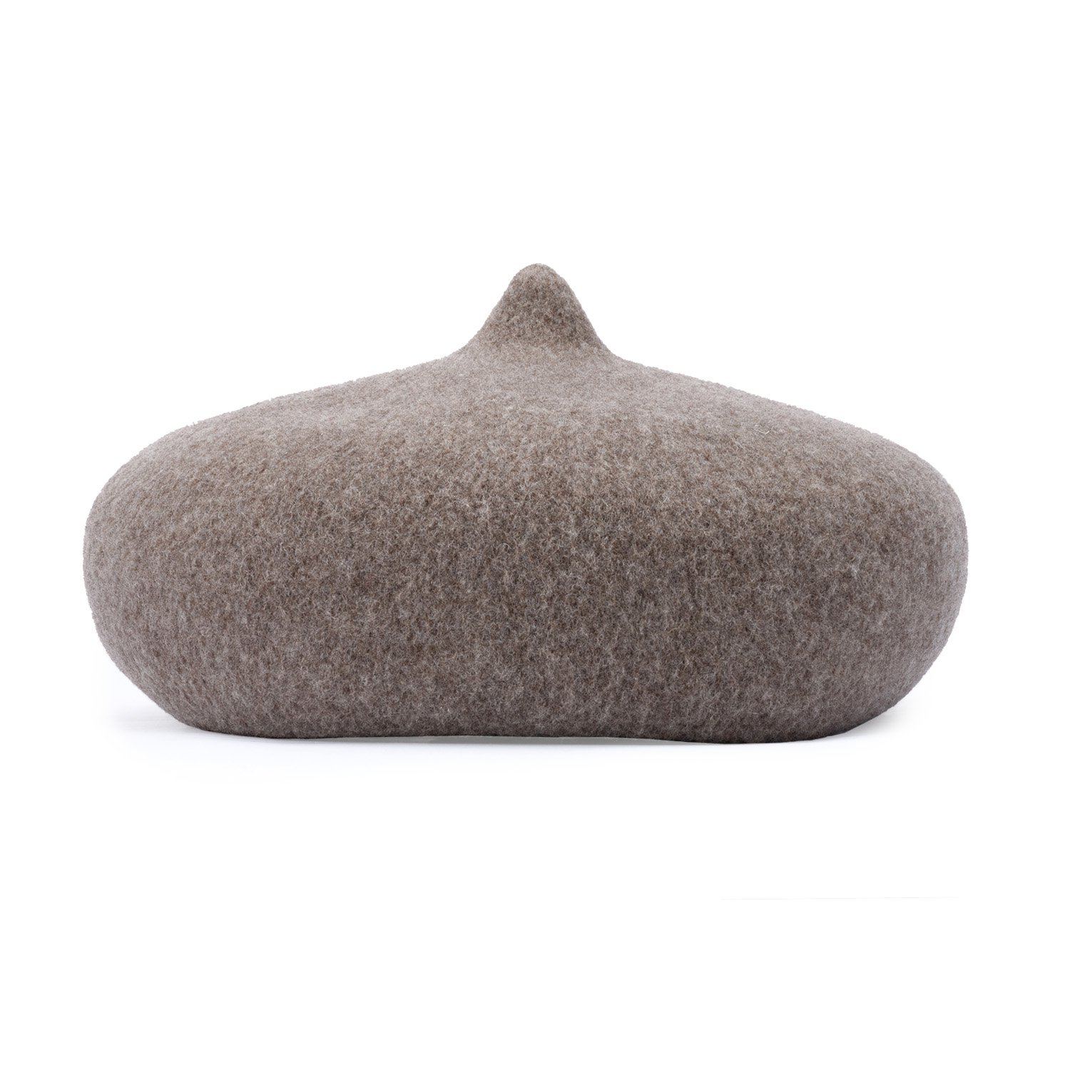 【ふるさと納税】埼玉県春日部市発 株式会社よこい　ベレー帽　マロン　モカ　YO-BR008-MO（CU021-1）