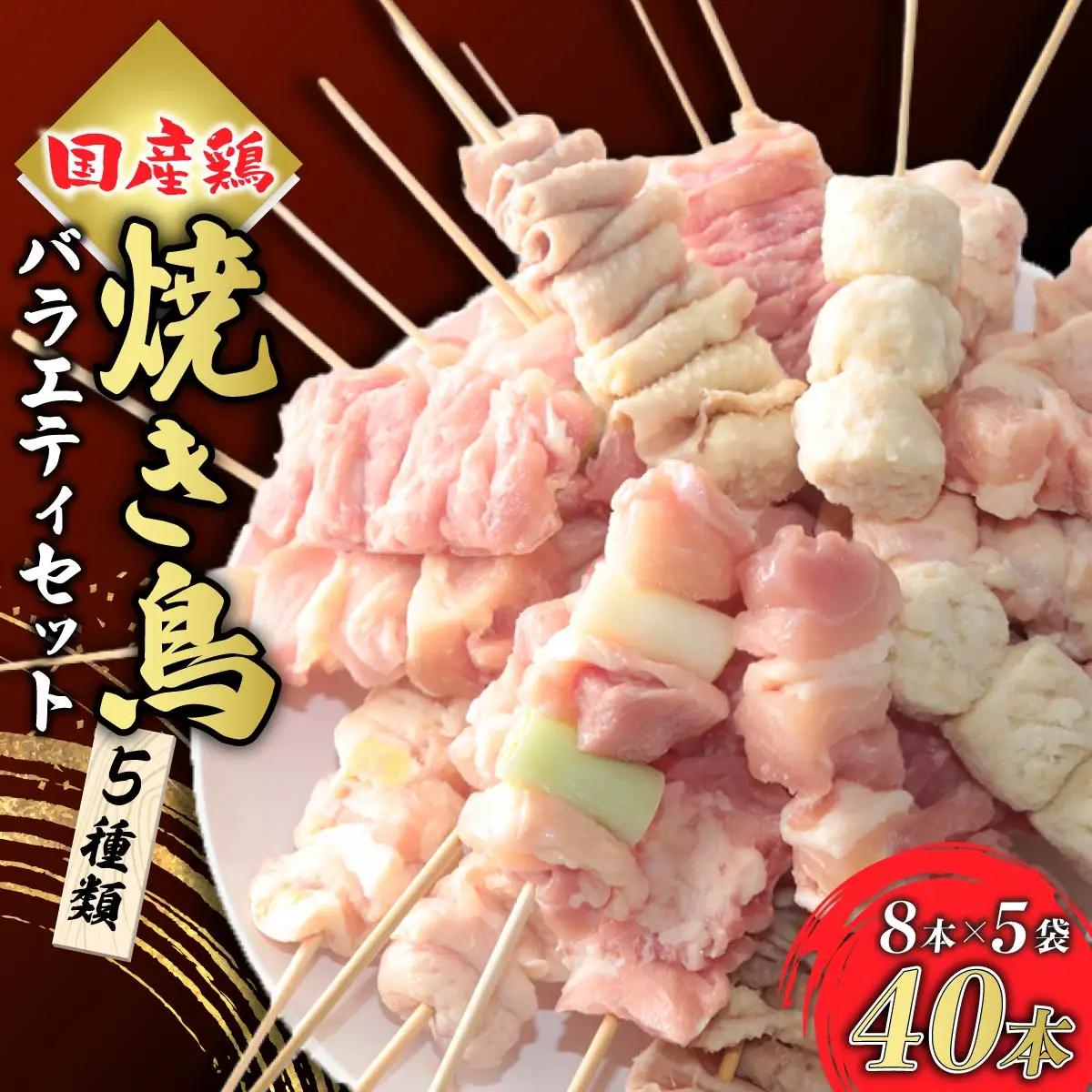 焼き鳥 バラエティ 40本 おつまみ 国産焼き鳥