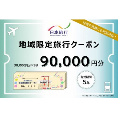 島根県松江市　日本旅行　地域限定旅行クーポン90,000円分