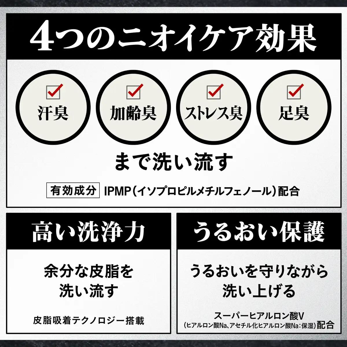 【ボディーソープ】エージーデオ24メン 薬用メンズボディクレンズ つめかえ用 3個 | メンズ  メンズ用ボディーソープ 