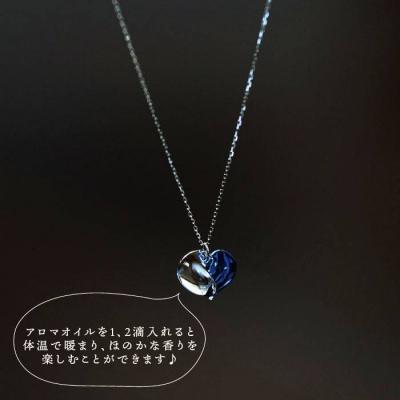ふるさと納税 糸島市 cocoro アロマ ネックレス pt850 ( プラチナ )【タビノキセキ】 [ADB013] |  | 02