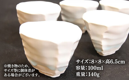 【宝寿窯】 雫しのぎ煎茶 5個 [UCN007] 煎茶碗