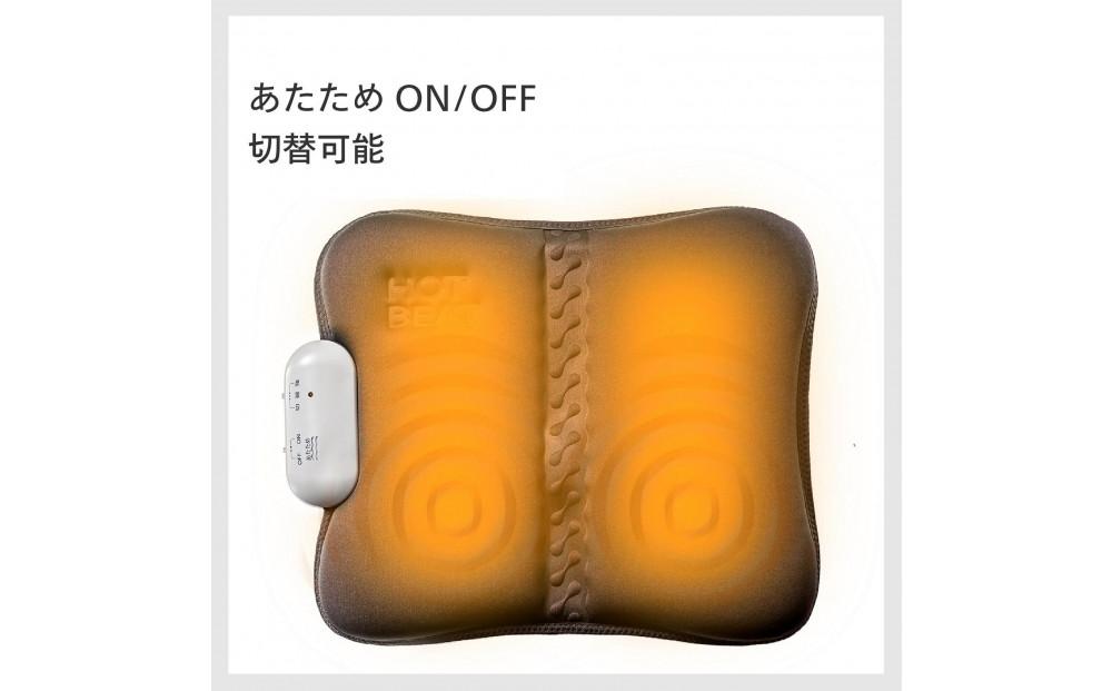 【ふるさと納税】 【EM-2538BR-A38】シートマッサージャー×新潟湯めぐり入浴剤６セット