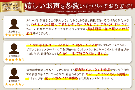 a13-101　日清カレーメシとハヤシメシ