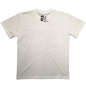 手描きTシャツ 仏画 十一面千手観音 白 (半袖 Mサイズ)【1615158】