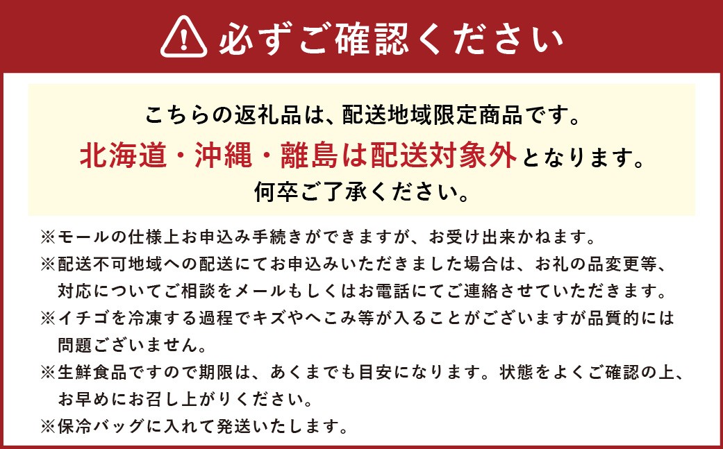 訳あり冷凍イチゴ紅ほっぺ約1kg1袋