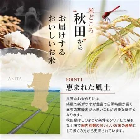 秋田県産あきたこまち5kg【令和7年産】【配送不可地域：離島・沖縄県】【1381409】