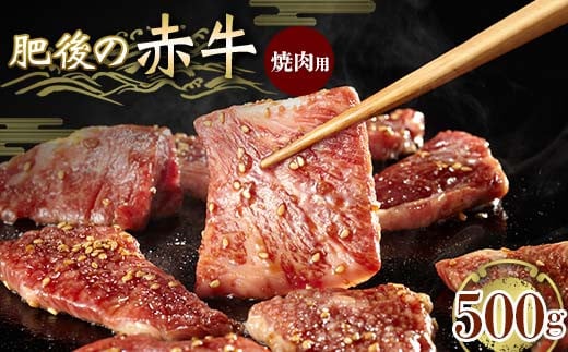 
FKK19-838 肥後の赤牛 焼肉用 500g
