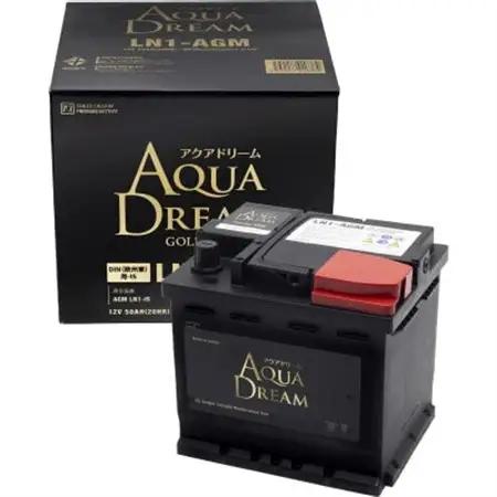 AQUADREAM GOLD 自動車始動用バッテリー 欧州車用 LN1 AGM 1個_家電製品 アウトドア・カー用品  _【配送不可地域：沖縄県】【1608364】