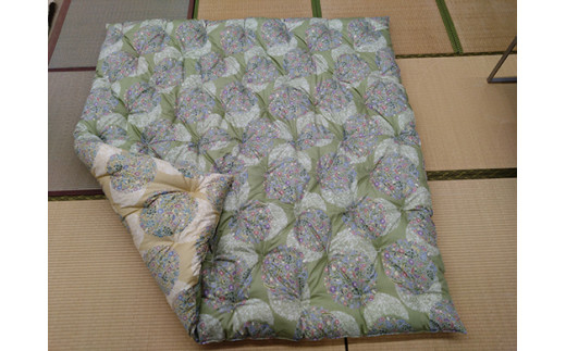 ふとん打ち直し　もめん綿入り・正方形こたつふとん【CW109W】