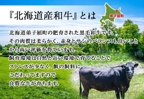 2026. 霜降り 黒毛和牛 A4 A5 カタロース セット 400g 牛肉 肉 牛 和牛　山わさび 送料無料 北海道 弟子屈町