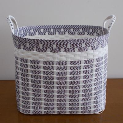 ふるさと納税 紋別市 ランドリーボックス・マスクケース付(茶&白) |  | 01