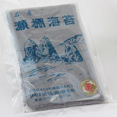 ふるさと納税 せたな町 【北海道せたな町産】 天然天日干し寒岩海苔　大判10枚(1袋)