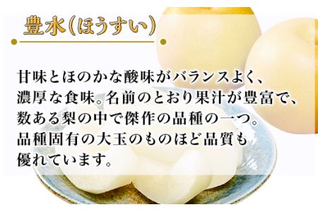【先行予約】茨城県産「豊水梨」約5kg【2024年8月下旬～9月上旬にかけて発送予定】