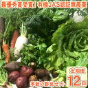 【ふるさと納税】【最優秀賞受賞！甘味＆栄養】有機JAS認証の無農薬、チヨちゃんの野菜12ヶ月定期[962]