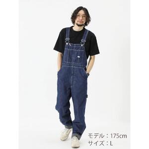 デニム オーバーオール サロペット インディゴカラー　XLサイズ [BET-12-970] | デニム