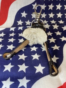 a20-367　ミニチュア ウエスタン サドル キーリング