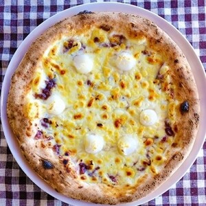 ピザ ベリー畑より 本格薪焼き 石窯ピザ 2枚 セット F 白玉あんこ・マルゲリータ 洋食 イタリアン ※配送不可：沖縄、離島 