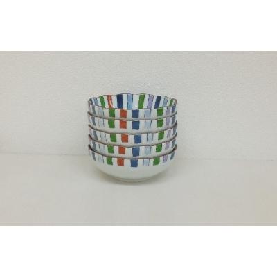 ふるさと納税 長崎県 【波佐見焼】φ13cm小鉢5個組 錦十草【西海陶器】5 43746 |  | 02