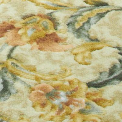 ふるさと納税 和泉市 日本製 廊下カーペット 65cm×340cm 【オリエンタル更紗】 滑り止め加工 (グリーン) |  | 01