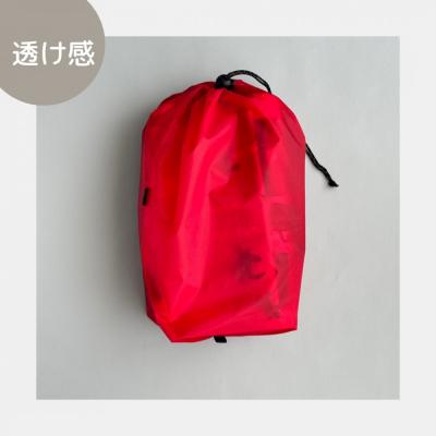 ふるさと納税 名古屋市 【M・3L・赤】　大きめナイロン巾着袋　スタッフバッグ　スタッフサック |  | 01