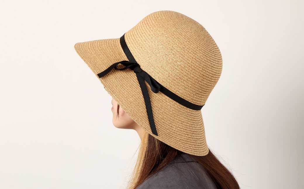 ペーパーブレード帽子丸頭クロッシェ【全2色/各4サイズ】