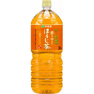 【ふるさと納税】【兵庫県神河町】おーいお茶ほうじ茶2L　　12本(2ケース)　伊藤園【1143947】