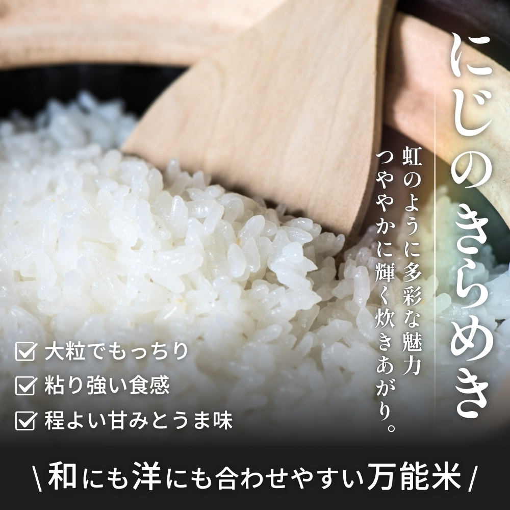 米 にじのきらめき 和歌山県産 5kg（2025年産）令和7年産 ※2025年9月下旬より順次発送予定【sml400-niji-5】