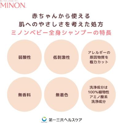 ふるさと納税 高崎市 ミノンベビー全身シャンプー 詰替用300mL×8個セット |  | 03