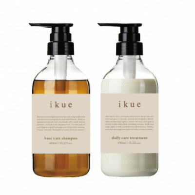 【ふるさと納税】木曽駒ヶ岳の天然水を使った ikue 4stepcare シャンプー&トリートメント【1719023】