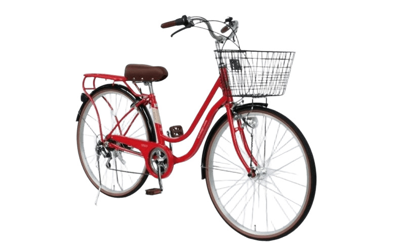 a.n.designworks/ STYLE KIX FAMILY276 レッド【27型 自転車 完成品 組み立て不要 アウトドア サイクリング じてんしゃ 通勤 通学 新生活】