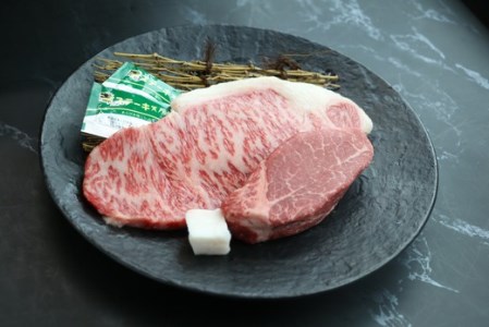 近江牛 ステーキ ヒレ 120g ＆ サーロイン 150g【CO07W】 ステーキ