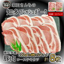 【ふるさと納税】知多フレッシュポーク ロース テキ カツ (計8枚 100g×4枚×2P) 肉 豚肉 国産 小分け ( ふるさと納税 豚肉 ふるさと納税 国産豚 ふるさと納税 豚 テキ カツ ふるさと納税 豚 ロース ふるさと納税 南知多 ) 愛知県南知多町【配送不可地域：離島】