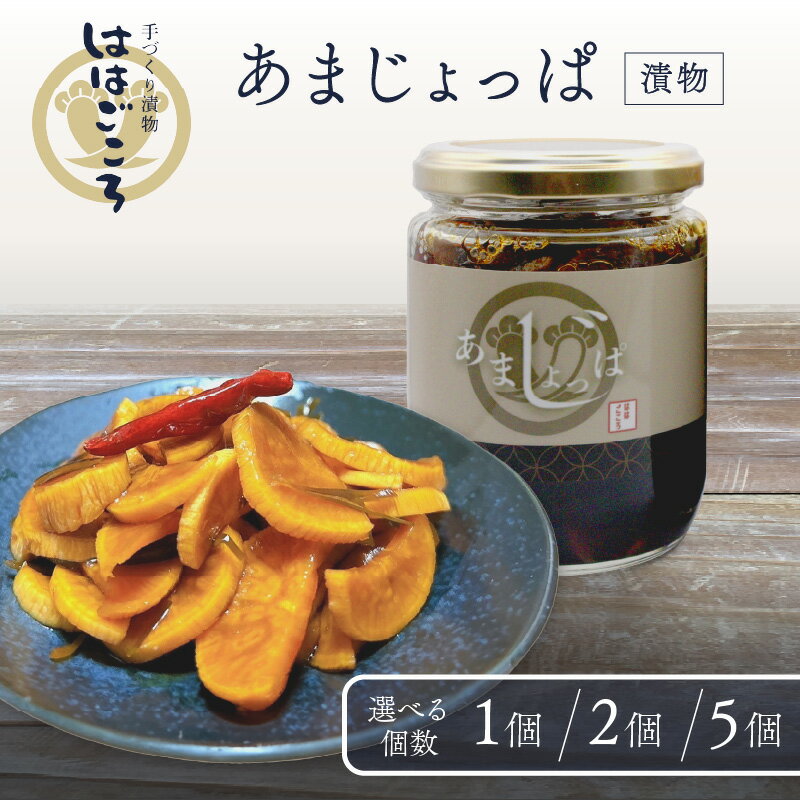 【ふるさと納税】＼選べる内容量！／あまじょっぱ(漬物1個 2個 5個) 漬物 お漬物 つけもの