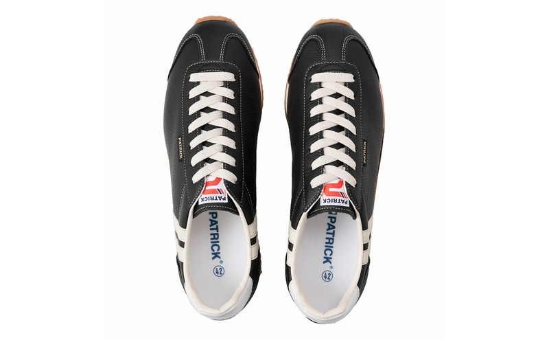 スニーカー PATRICK NEVADA2 BLK 17511 シューズ 靴 レザースニーカ