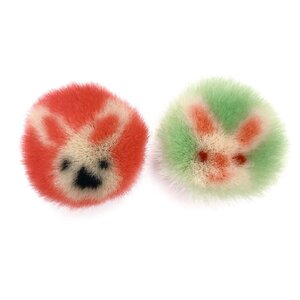 熊野化粧筆 うさぎさんパウダーブラシ【ピンク】【メイクブラシ 化粧筆 パウダーブラシ フェイスブラシ 仕上げ 熊野筆 伝統工芸 職人技 高級筆 ギフト 贈り物】 23-41