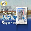 【ふるさと納税】 令和6年産 魚沼産 コシヒカリ 無洗米 5kg 米 お米 白米 精米 ブランド米 魚沼産こしひかり コシヒカリ 産地直送 お取り寄せ おいしい 美味しい おすすめ 人気 米太 新潟 魚沼 小千谷市 KT13P342