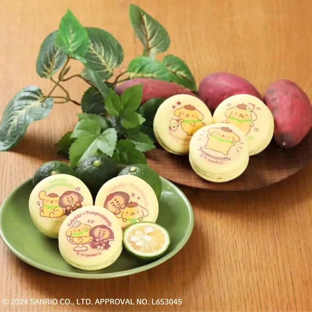 ポムポムプリン マカロン 6個入り 箱入り ギフト プレゼント 石川県 小松市 マルフジ
