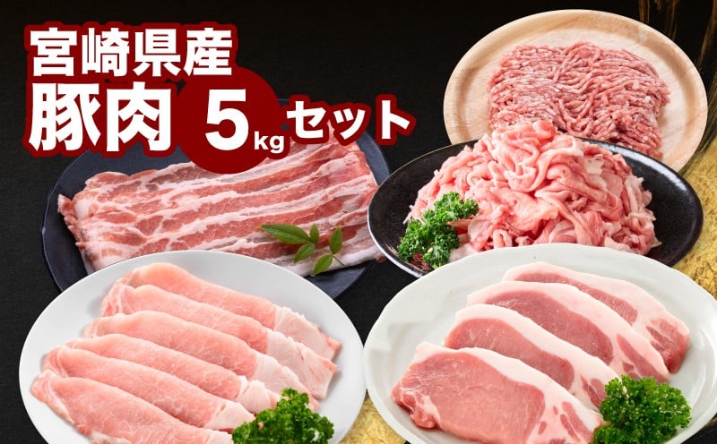 
            宮崎県産豚肉5kgセット K65_0006
          