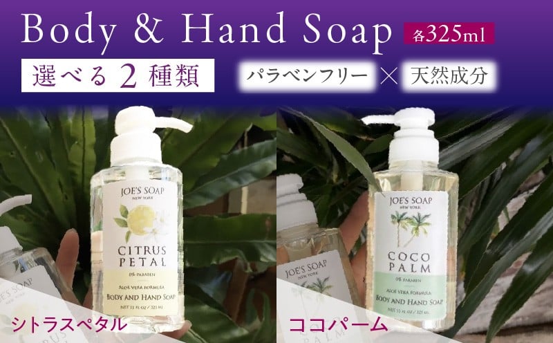 
            【選べる種類】Body & Hand Soap ココパーム シトラスペタル ハンドソープ 石鹸 美容 Body Hand Soap 奈良県 生駒市 送料無料
          