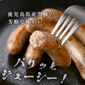 No.1152 鹿児島県産！黒豚焼きソーセージ・ハーブ入り(計720g・120g×6パック)【コワダヤ】