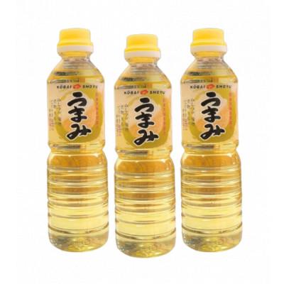 ふるさと納税 雲南市 【紅梅しょうゆ】創業190年以上続く醤油店のみりん風米発酵調味料「うまみ」 500ml×3本セット |  | 02