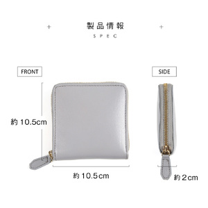 二つ折り財布 本革 レディース GREEN｜二つ折り