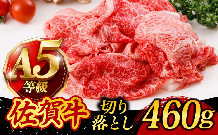 
A5ランク 佐賀牛 切り落とし 460g /焼肉どすこい [UCC010] 牛肉 肉
