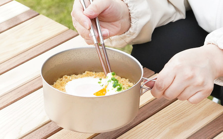 [ベルモント] チタンクッカー (M) アウトドア用品 キャンプ用品 登山 防災 アウトドアギア 燕三条製 【016S069】