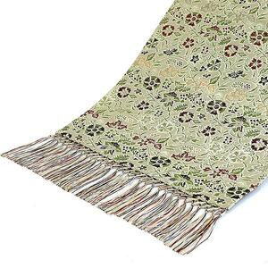 【龍村美術織物】早雲寺テーブルセンター（2号サイズ・銀）