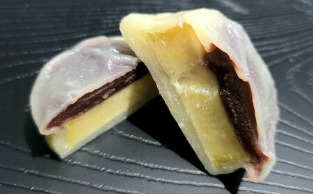 いきなり団子 約100g×30個入 / 和菓子 芋 あんこ スイーツ 郷土菓子 冷凍【粋也庵】[AYCE016]