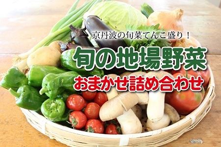 【京丹波の新鮮野菜】和知地区で栽培された旬の地場野菜おまかせ詰合せ  [010NA001]