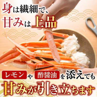 ふるさと納税 根室市 ボイル本ずわいがに脚5肩(計約1.2kg) A-28248 |  | 02