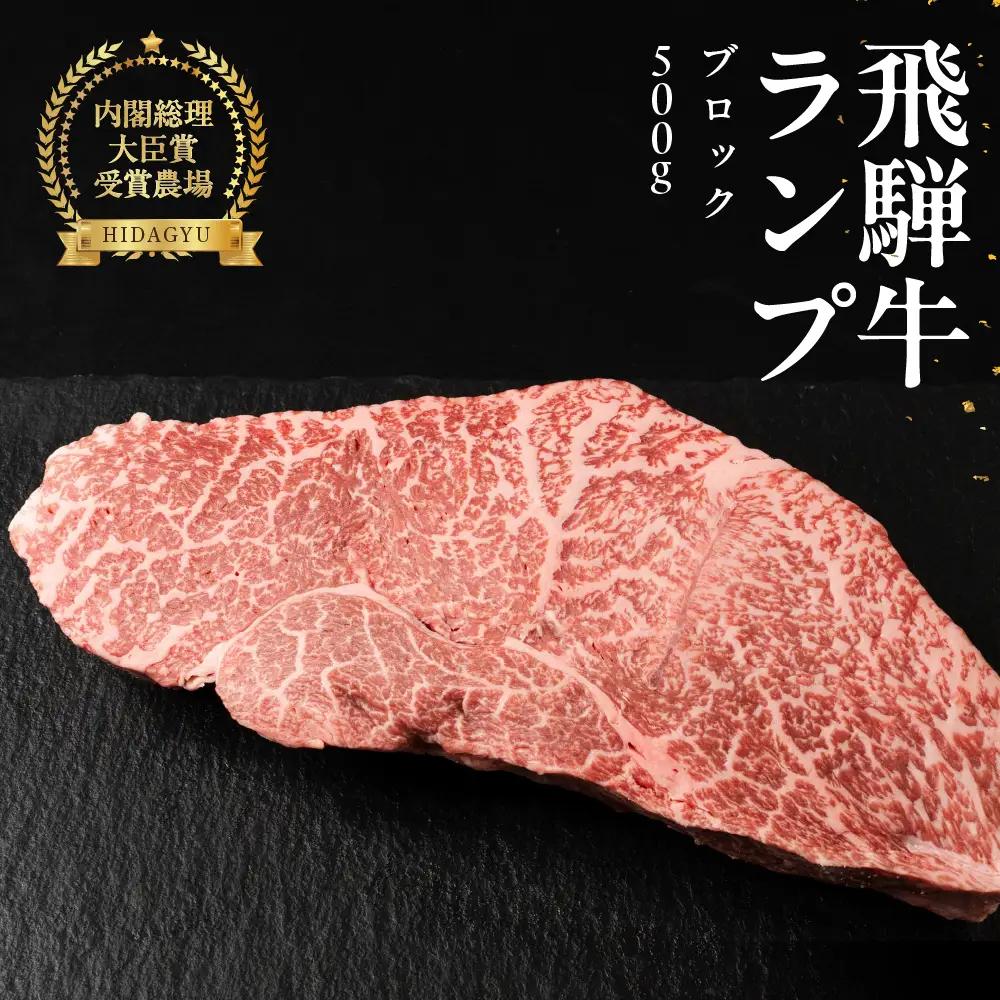 飛騨牛 ランプブロック 500g 【22-39】